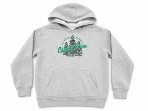 Garb Kids Circling Raven Golf Club Fleece Hoodie, Size L